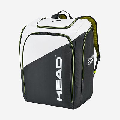 Превью  Рюкзак горнолыжный для вещей HEAD Rebels Racing Backpack L 95 l Black-White (383032)